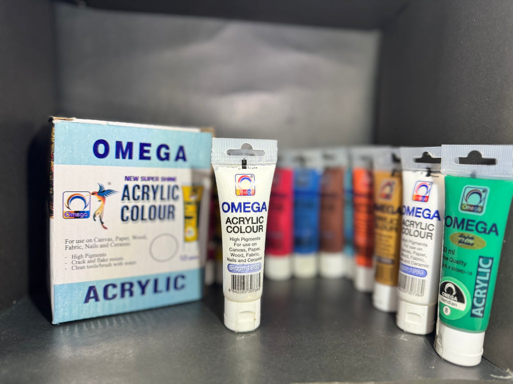 Omega Acrylic Color – Single Tube, 30 mL